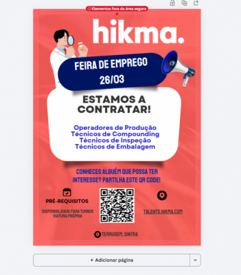 HIKMA FEIRA DE EMPREGO