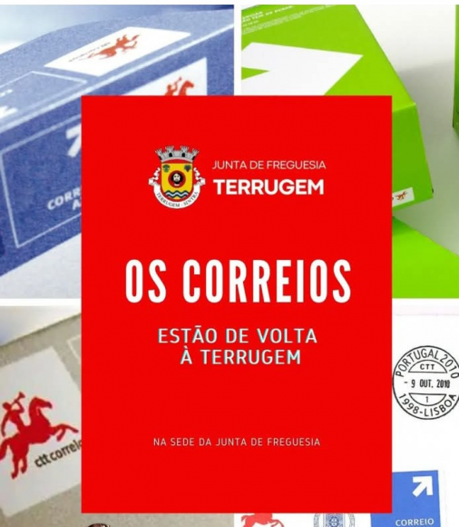 Posto de Correios na secretaria da Junta